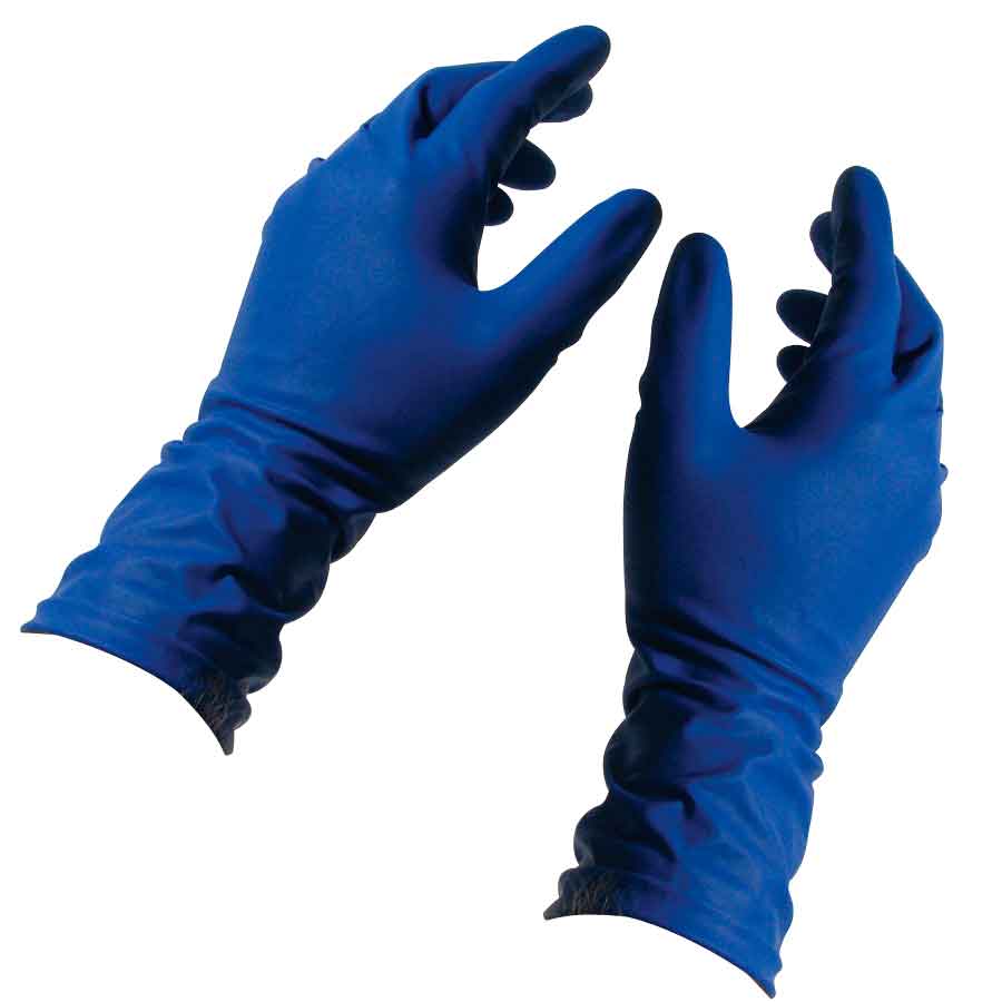 Нитриловые одноразовые перчатки